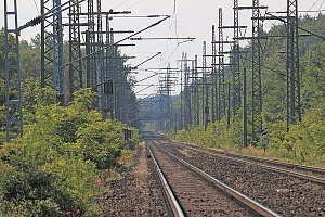 Supports of contact lines